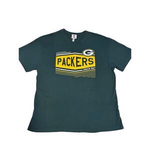 NFL Green Bay Packers Fan Gear Team Apparel Men’s Size L Round Neck Short Sleeve